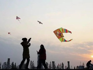 潍坊天气，一座被风筝线牵动的小城，冷暖总关情