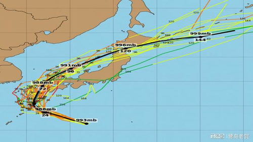 日本台风最新消息今天刚刚，今年第10号台风珊珊加强为强台风，逼近九州地区